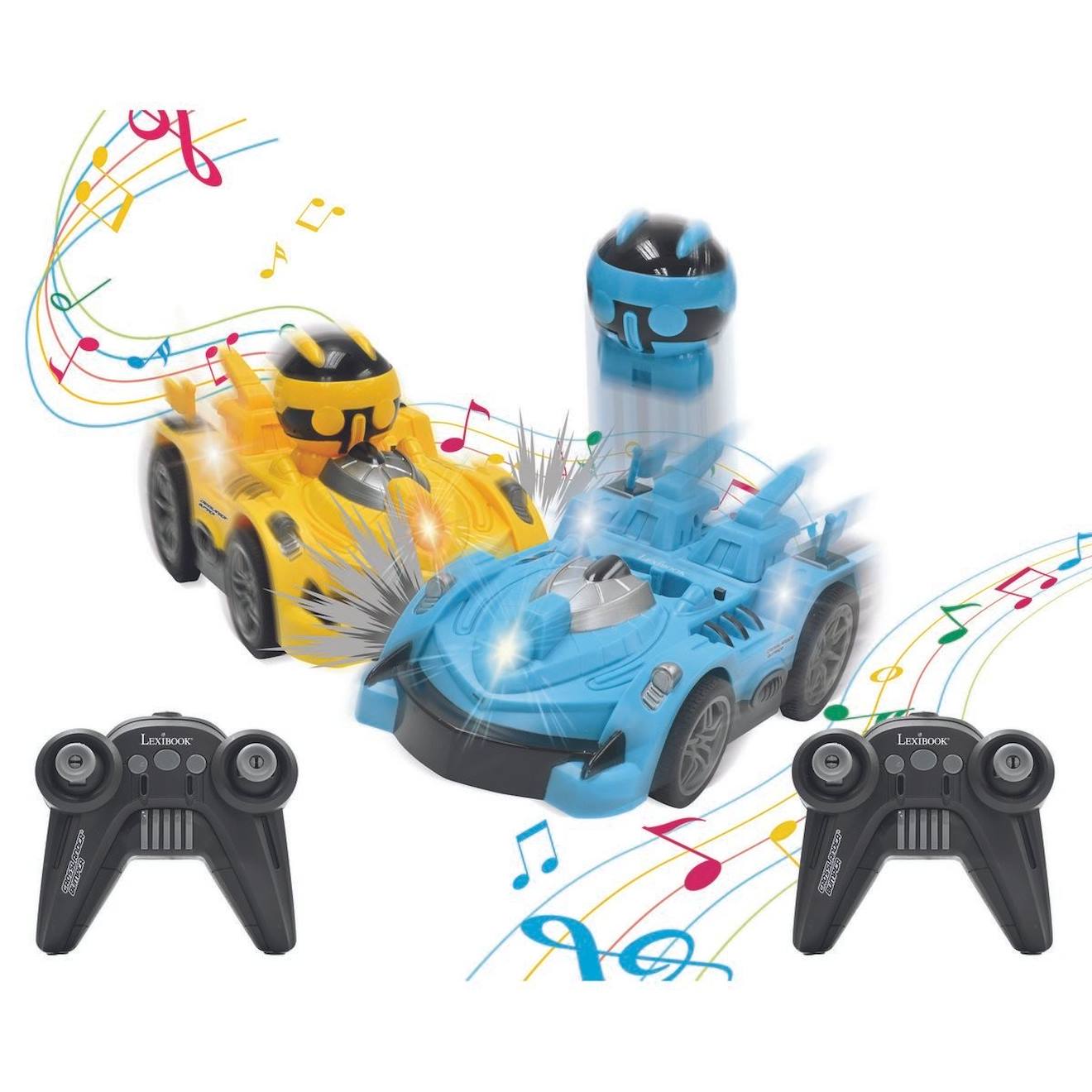 Crosslander Bumper – Set 2 Voitures Bumper Avec 2 Figurines Amovibles Multicolore