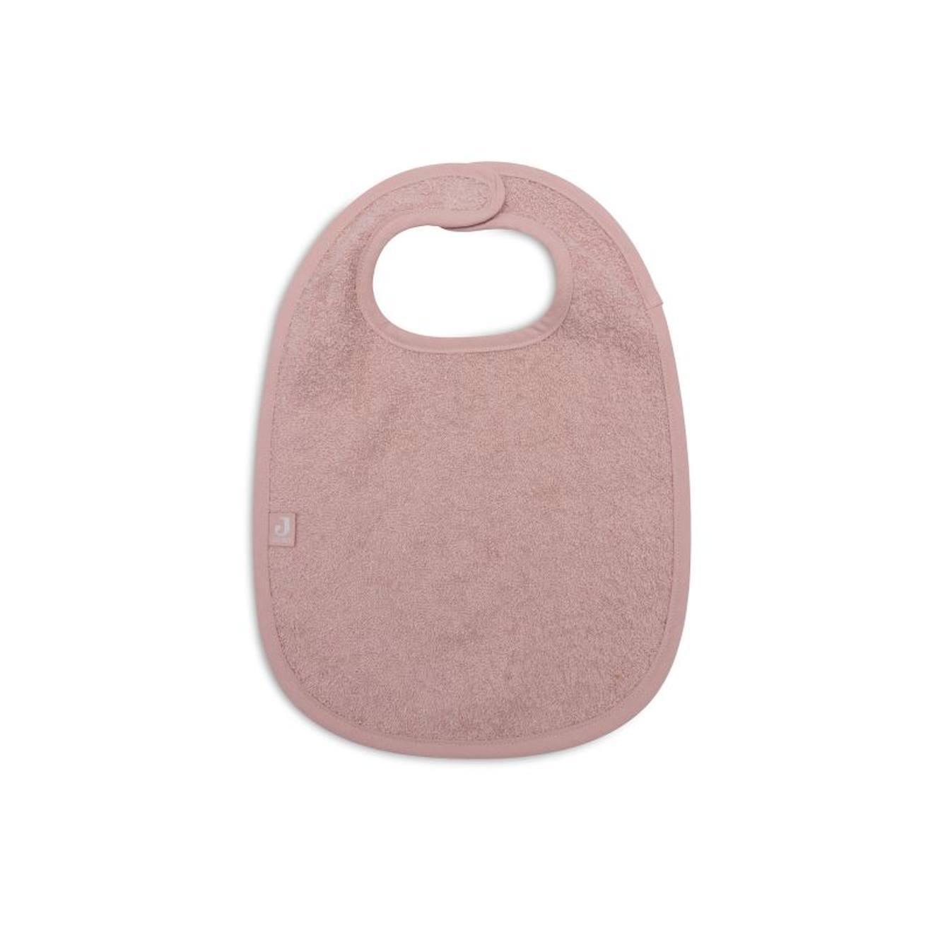 Bavoir Éponge En Coton Rose