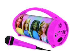 Jouet-Enceinte bluetooth lumineuse avec micro barbie
