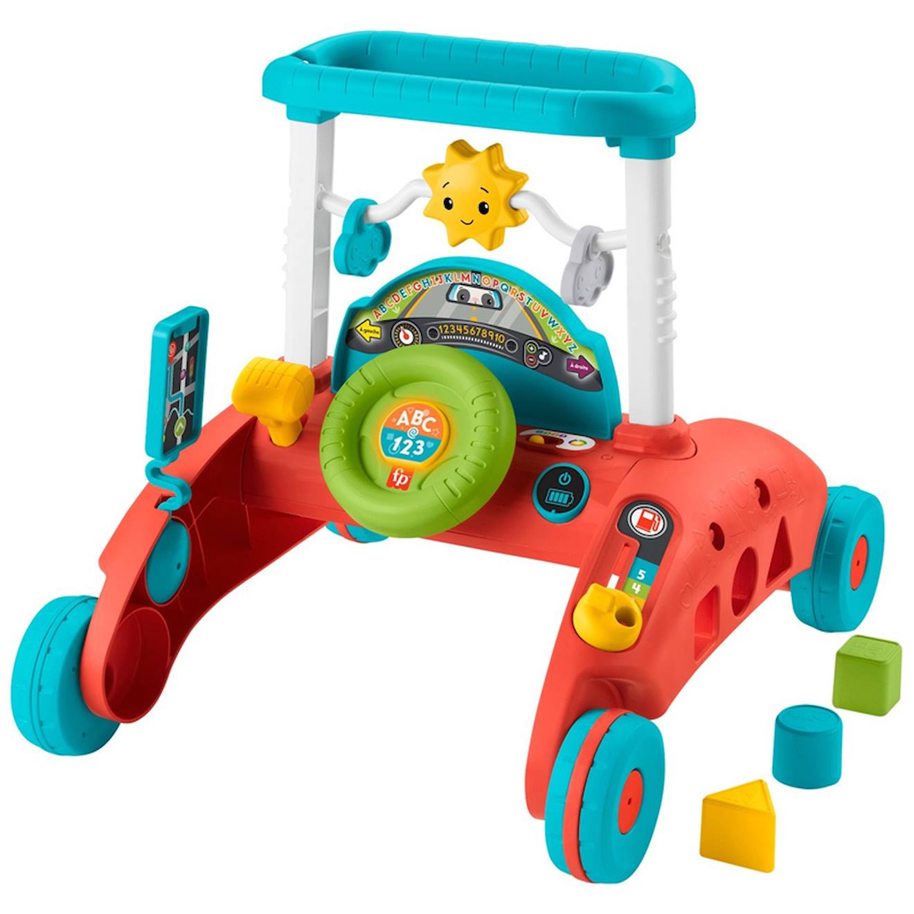 Trotteur Activités Fischer Price Multicolore