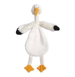 Jouet-Doudou cigogne sky 29 cm
