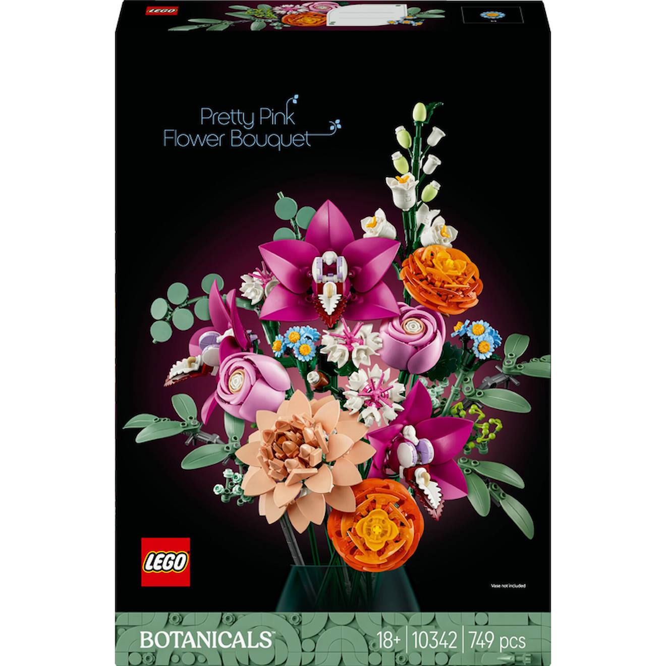 Joli Bouquet De Fleurs Roses Botanic - 10342 Multicolore