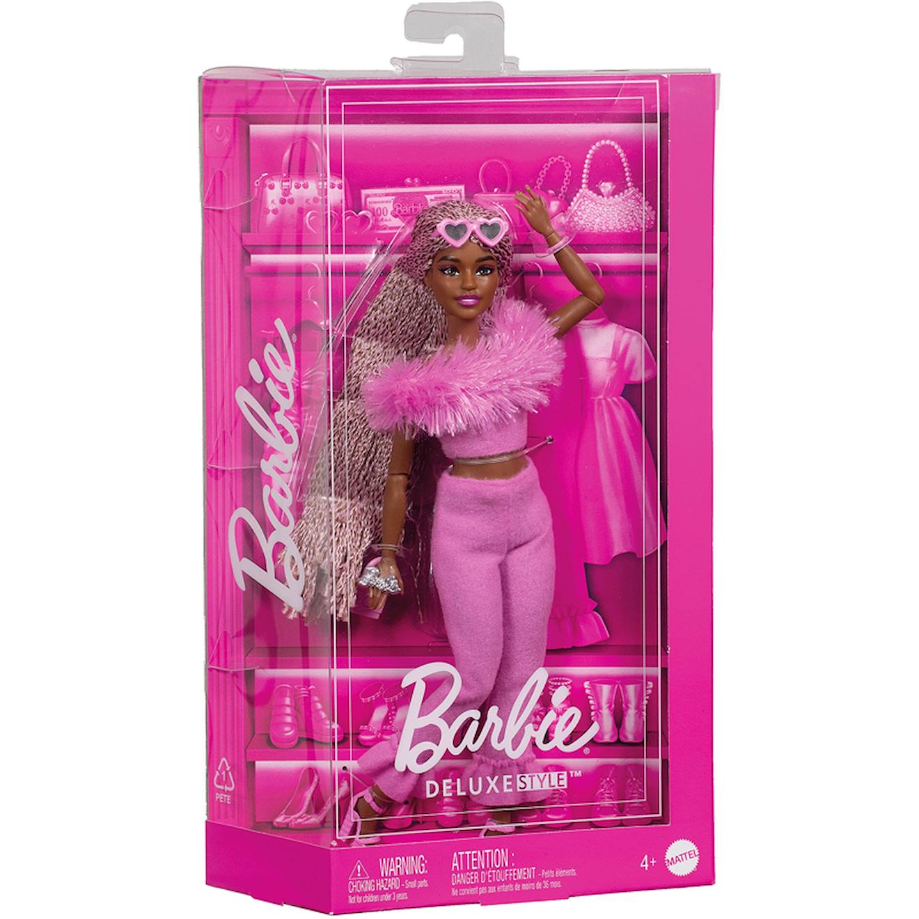 Poupée Barbie Deluxe Style Fuchsia Multicolore