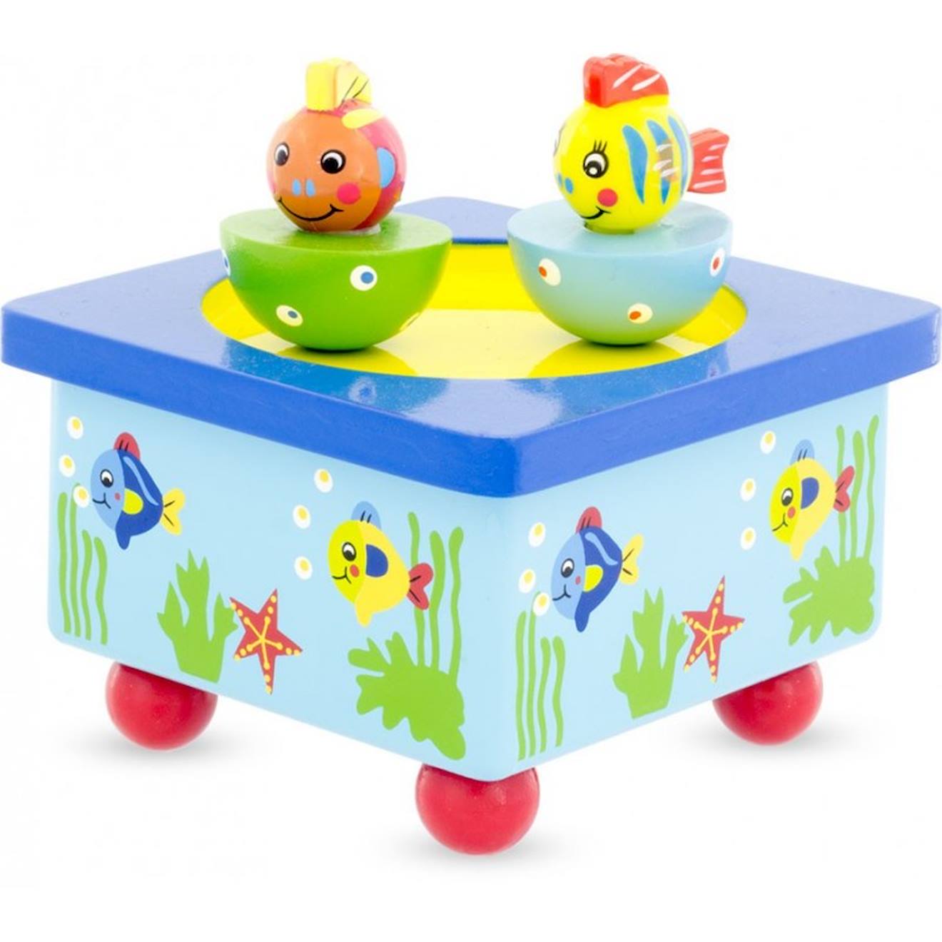 Boite À Musique Poisson Bleu