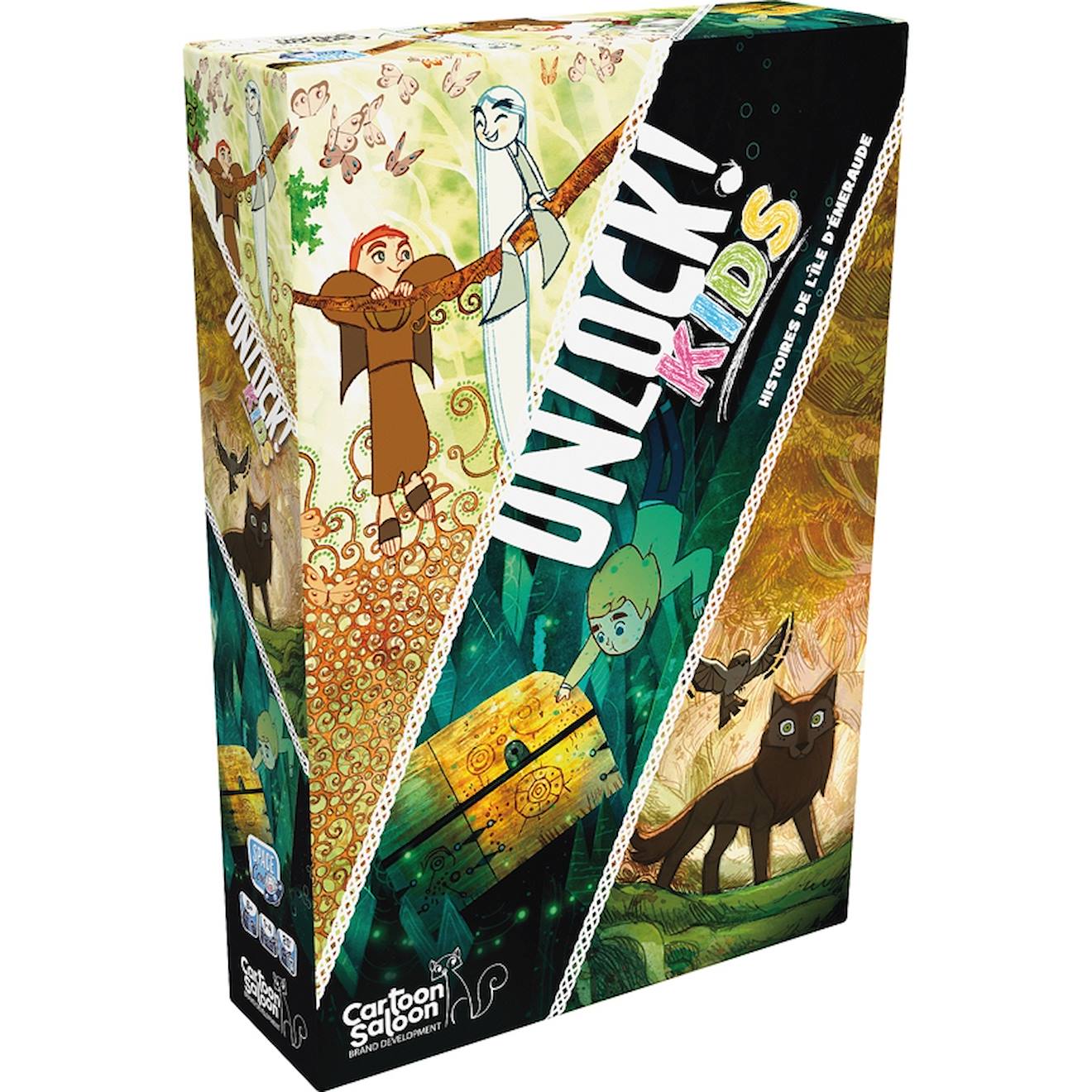 Unlock Kids Histoire De L'île D'émeraude Multicolore
