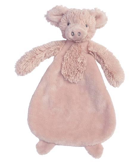 Happy Horse - Doudou Cohon Perry 25 Cm Rose