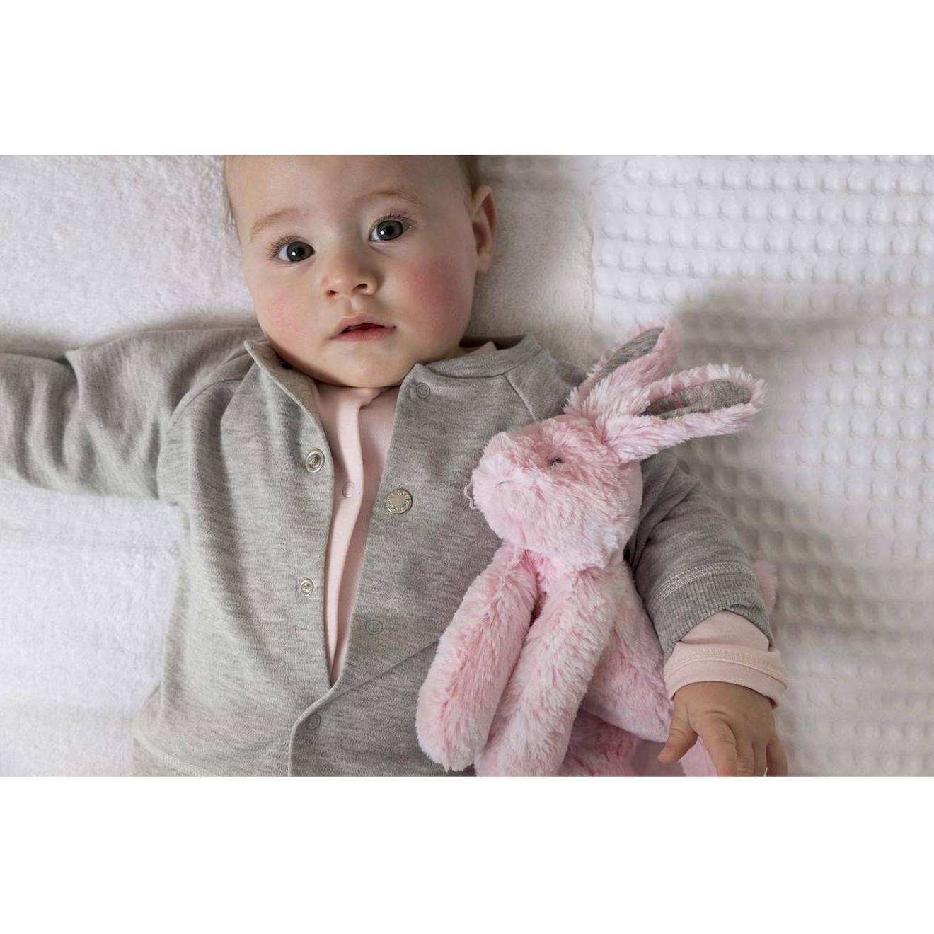 Doudou Peluche Lapin Rivoli 26 Cm Rose (Happy Horse) - Image 1