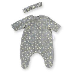 -Pyjama brille dans la nuit & bandeau pour poupon 36 cm