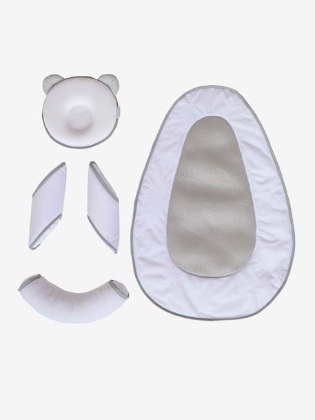 Cale-bébé morphologique CANDIDE Panda Pad Air+ blanc/gris 4 - vertbaudet enfant 