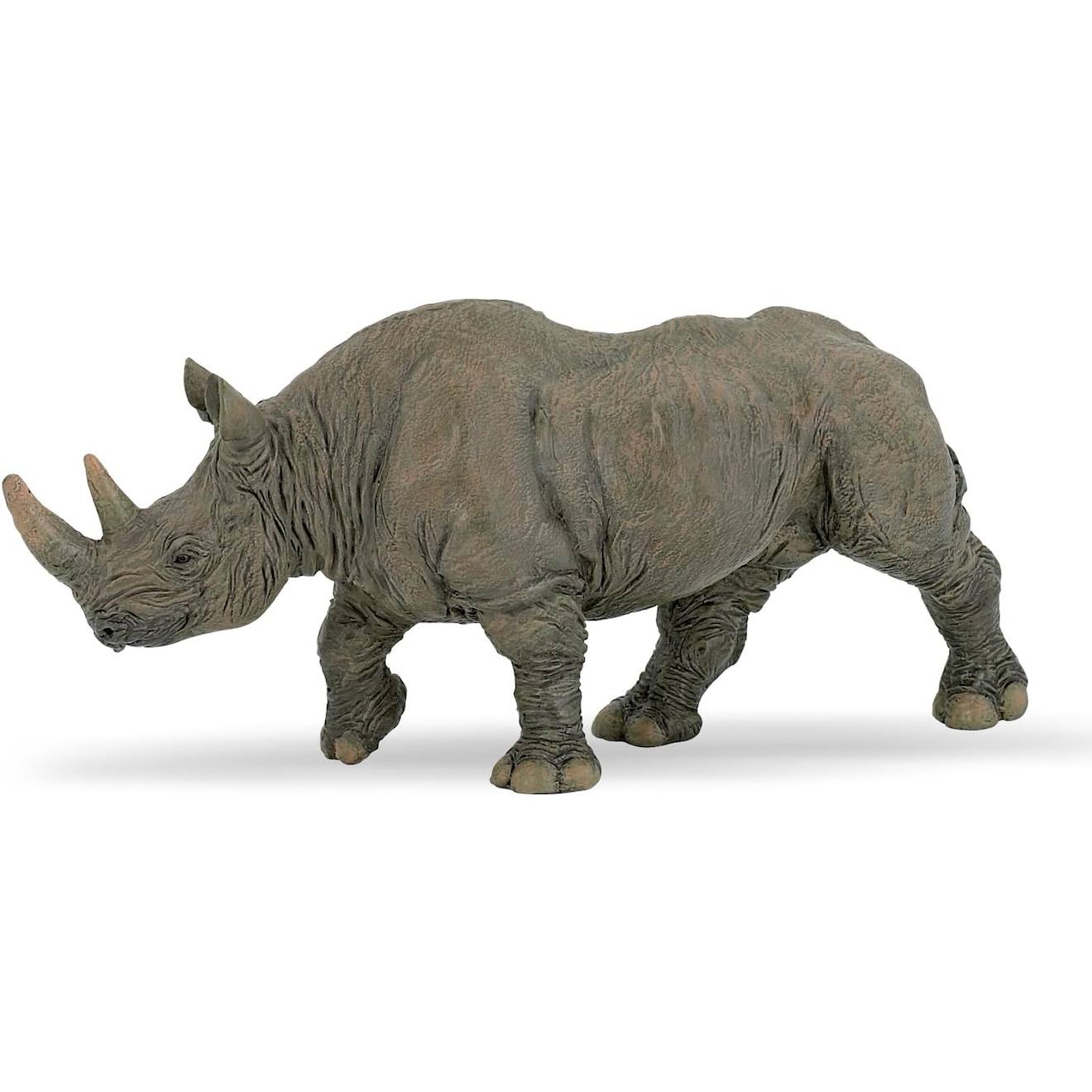 Figurine Rhinocéros Noir Noir