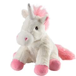 Jouet-Premier âge-Peluche bouillotte licorne junior