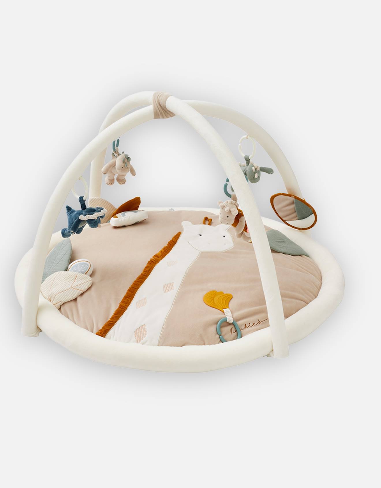 Tapis D'éveil Tiga En Veloudoux Jaune