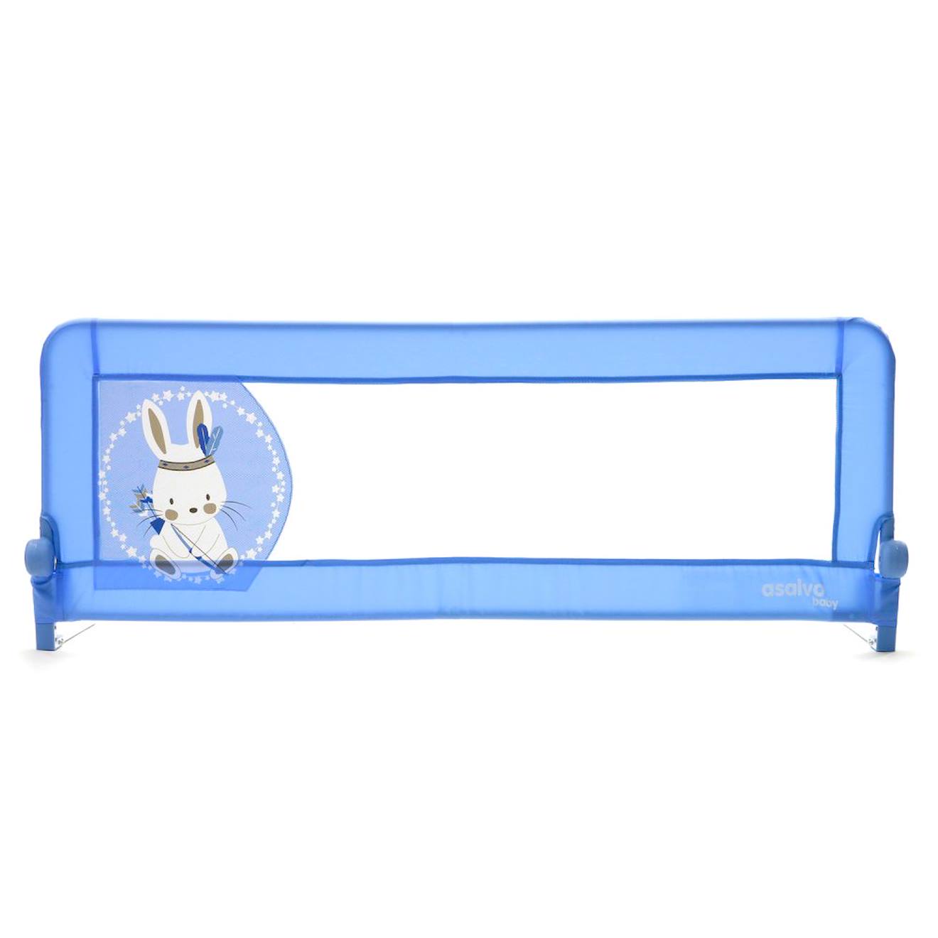 Barrière De Lit Filet 2 En 1 Bleu