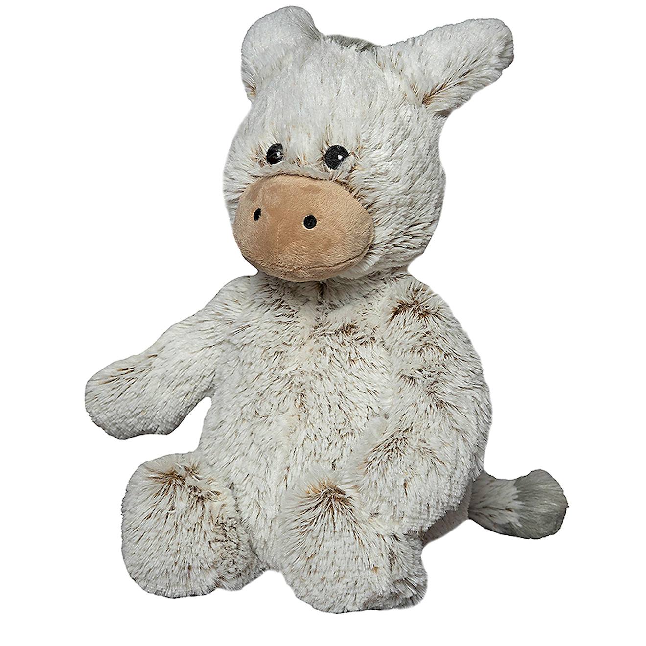 Peluche Bouillotte Ane Beige