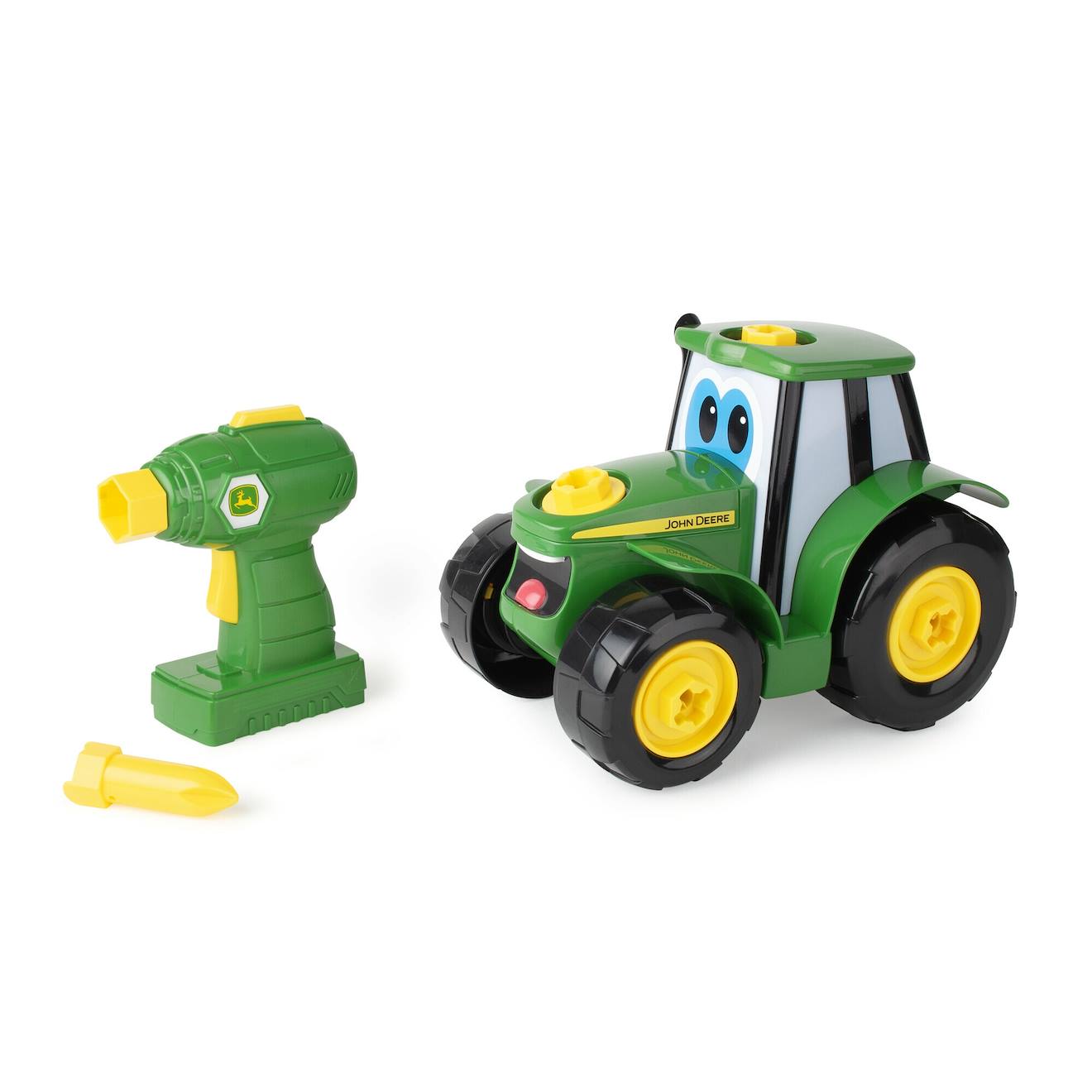 Je Construis Mon Tracteur Johnny - Dès 18 Mois Vert