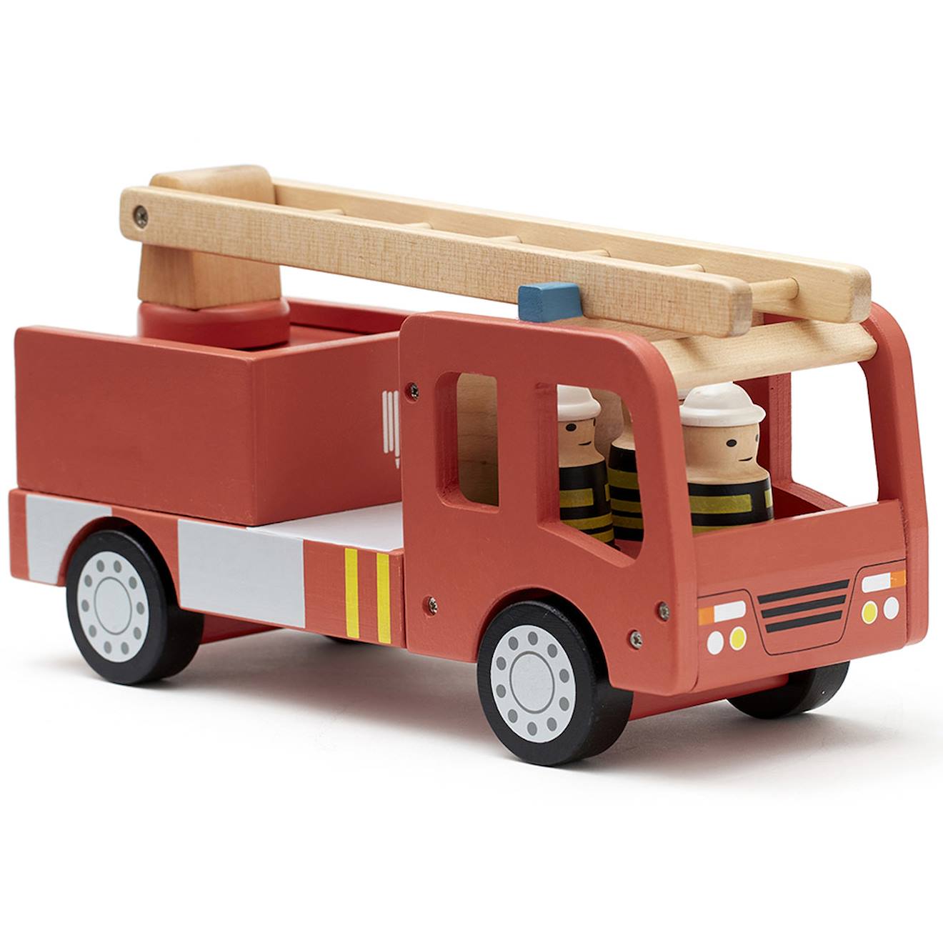 Camion De Pompiers Rouge Rouge