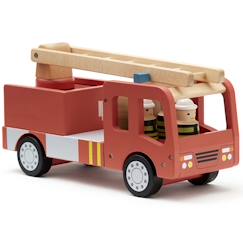 Jouet-Jeux d'imagination-Véhicules, garages, circuits et trains-Camion de pompiers rouge