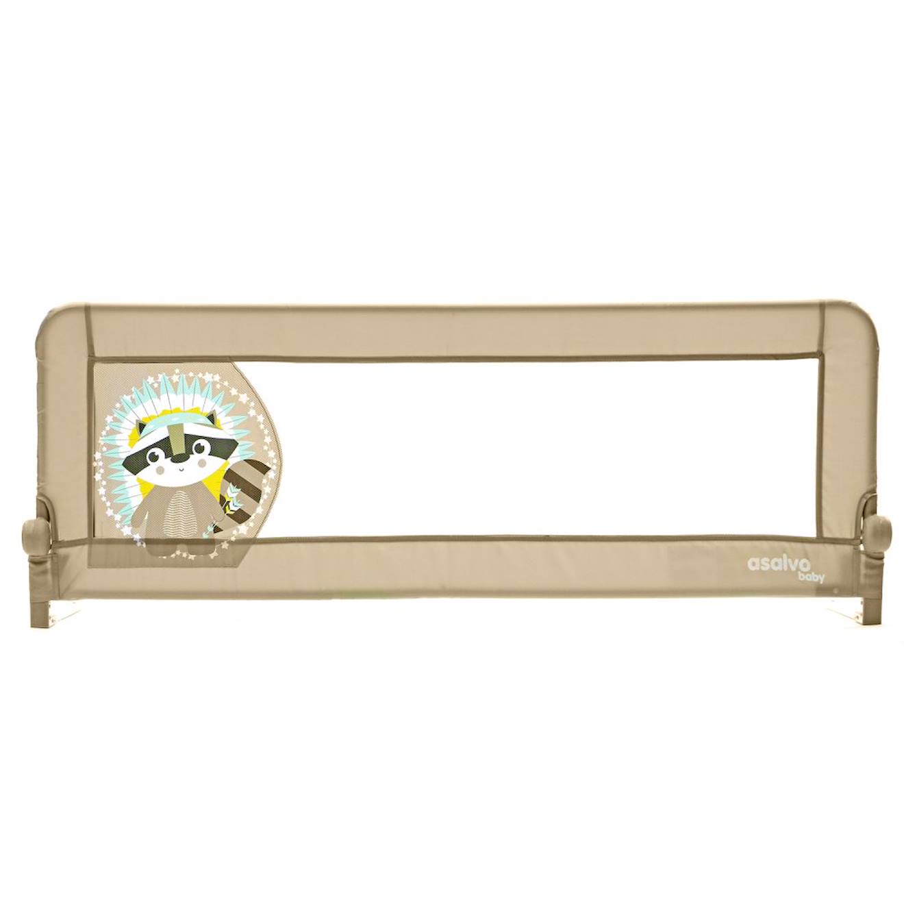 Barrière De Lit Filet 2 En 1 Beige Foncé