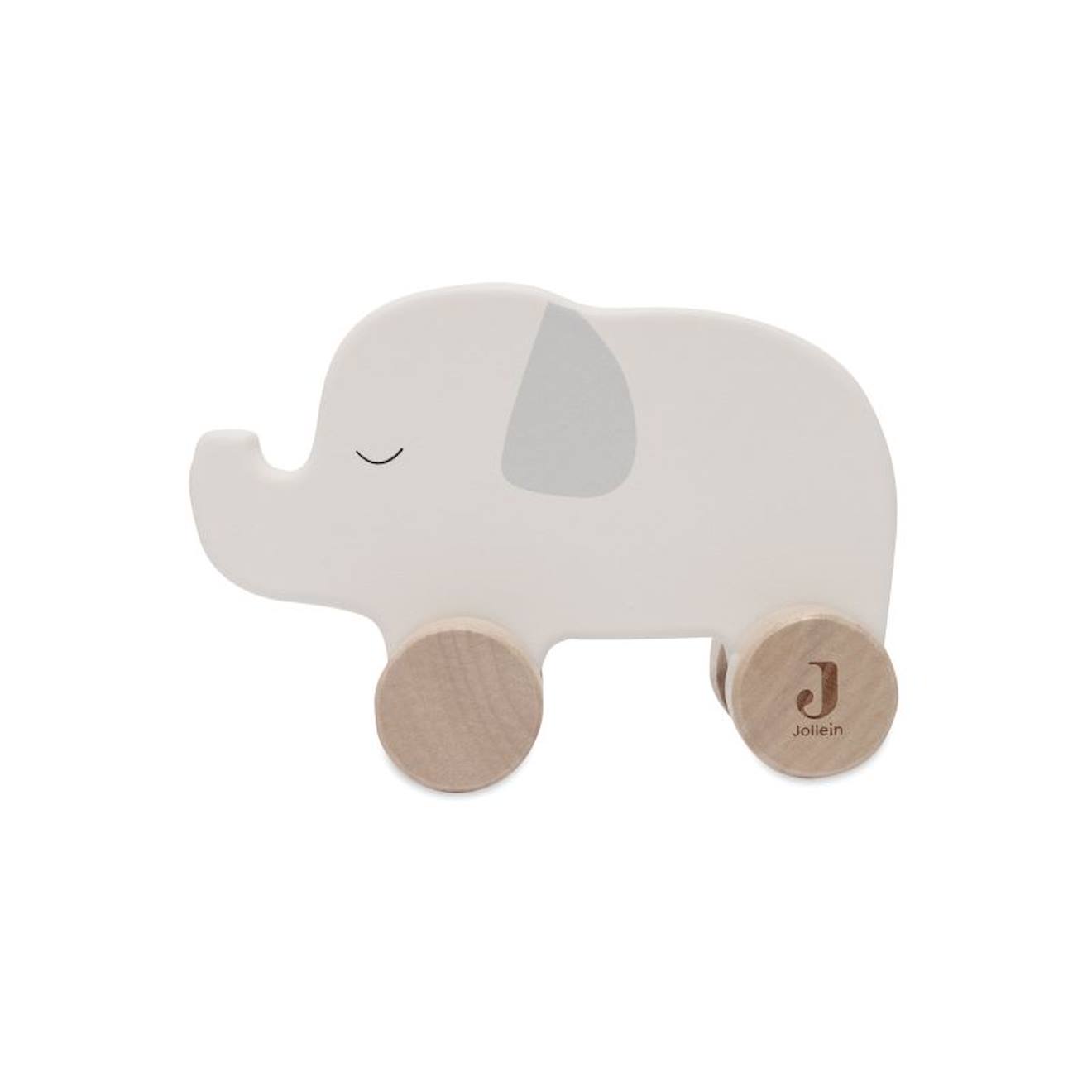 Jouet En Bois À Roulettes - Jungle Jambo - Elephant Multicolore