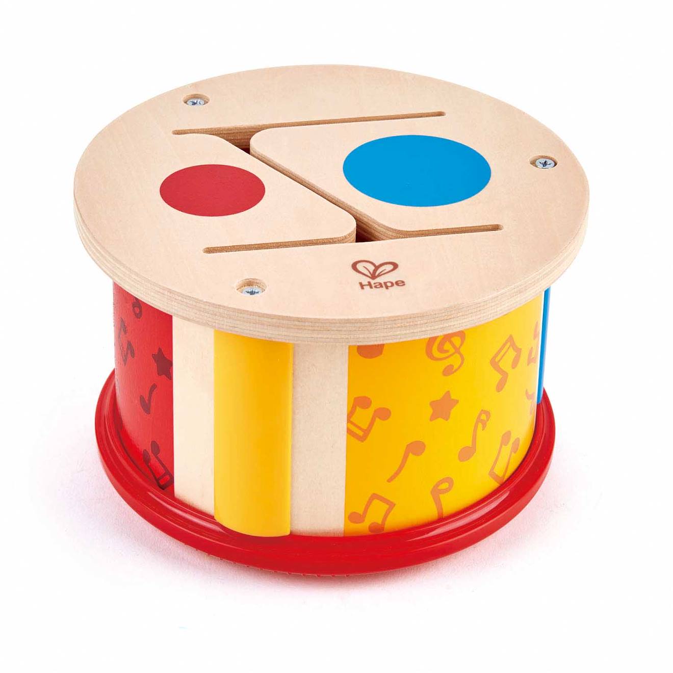 Tambour Double-face Rouge