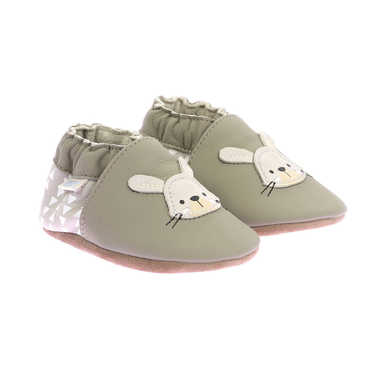 Chaussons Bébé Top Place Kaki