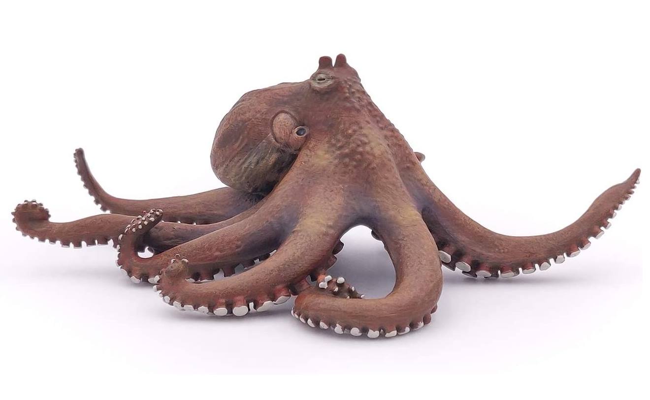 Figurine Pieuvre Marron