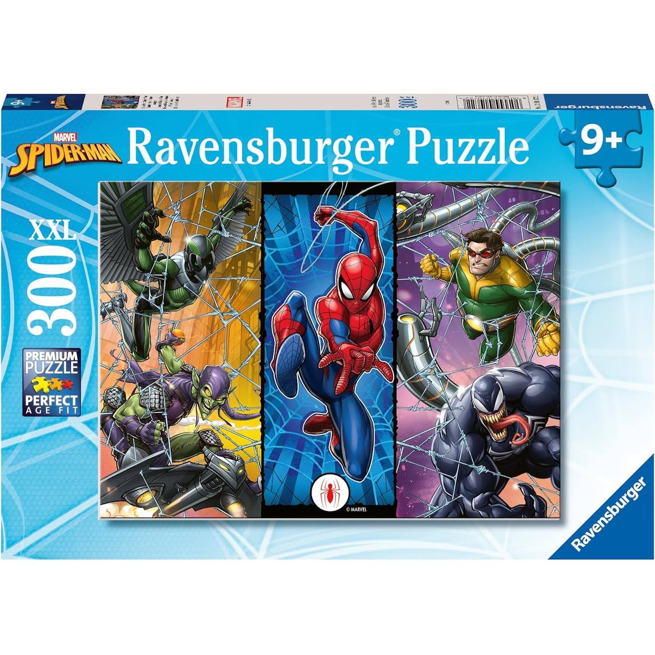 Puzzle L'univers De Spiderman 300 Pcs Xxl Bleu