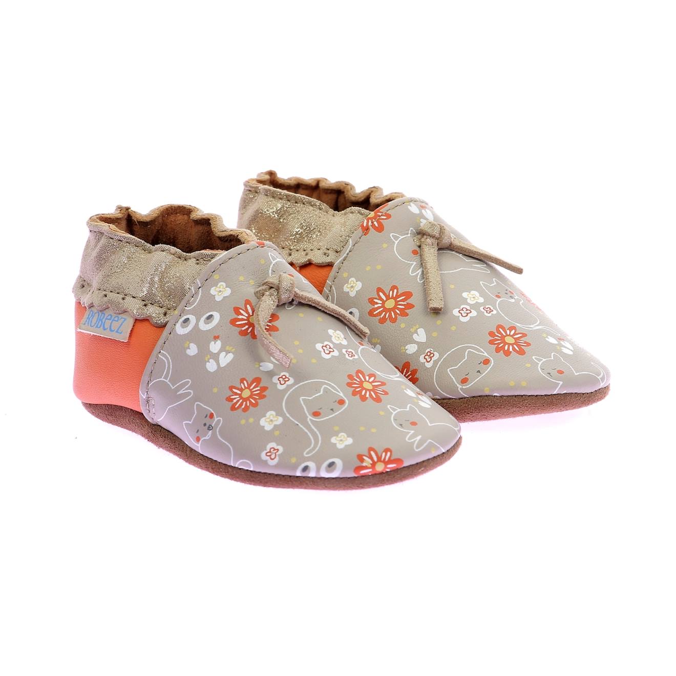 Chaussons Bébé Valley Nap Gris Clair