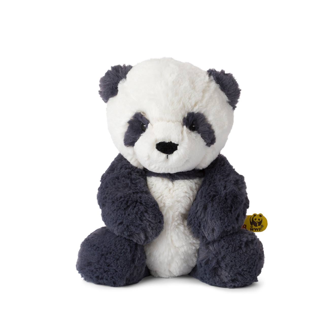Peluche Panu Le Panda 29 Cm Noir