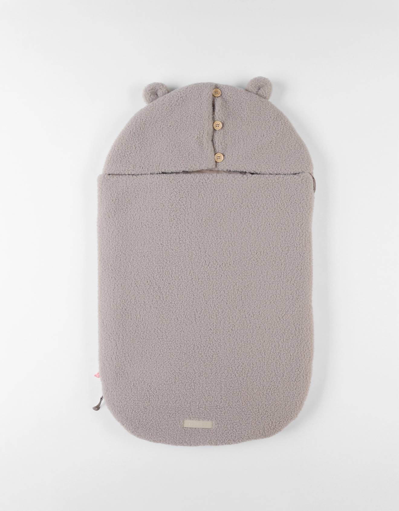 Nid D'ange Jersey Et Sherpa Beige