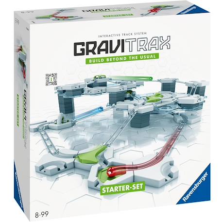 Ravensburger - Gravitrax - Starter Set 122 Pièces Gris