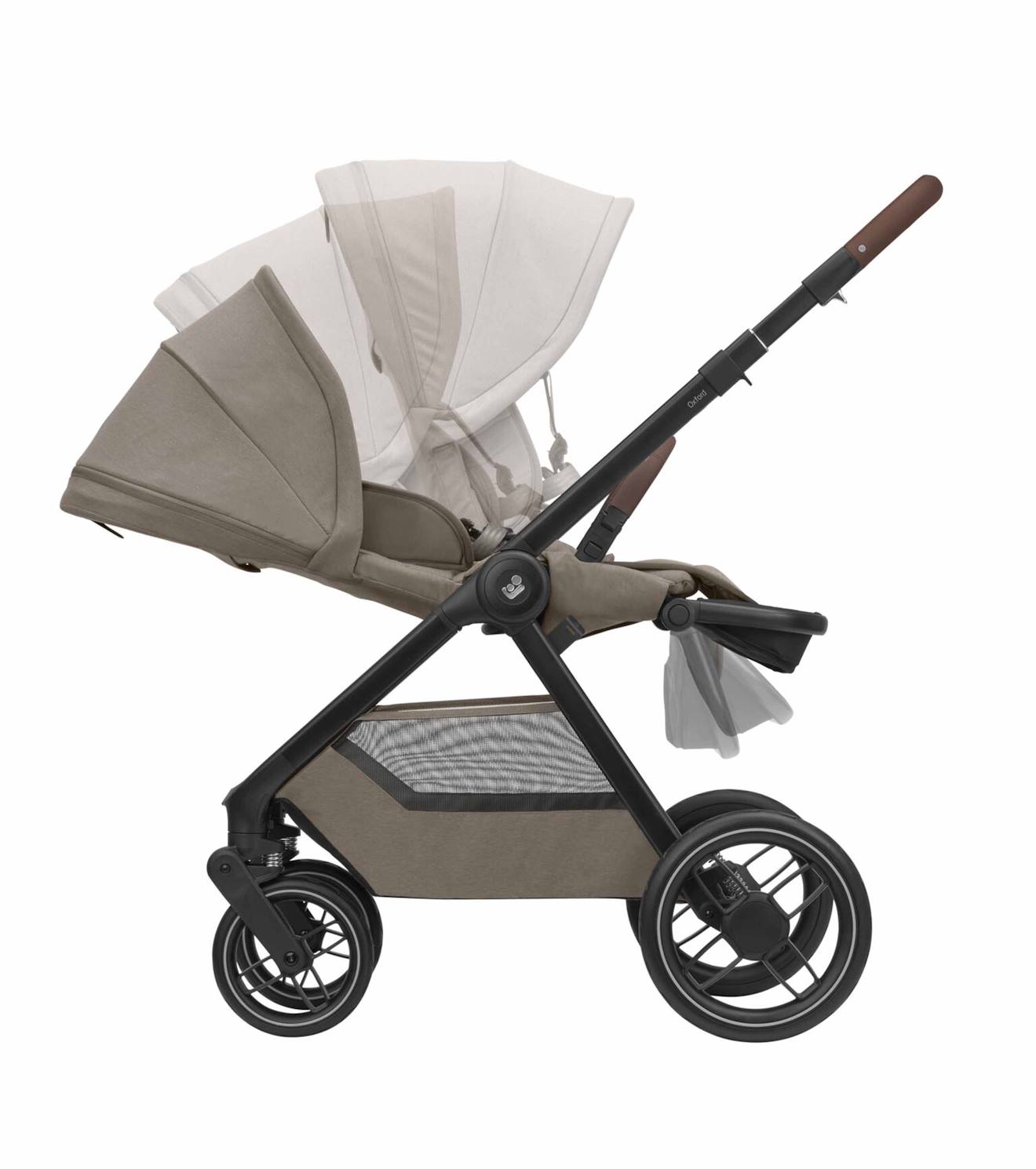 Poussette Naissance Oxford Avec Nacelle Sense Truffe Twillic (Maxi-Cosi) - Image 2