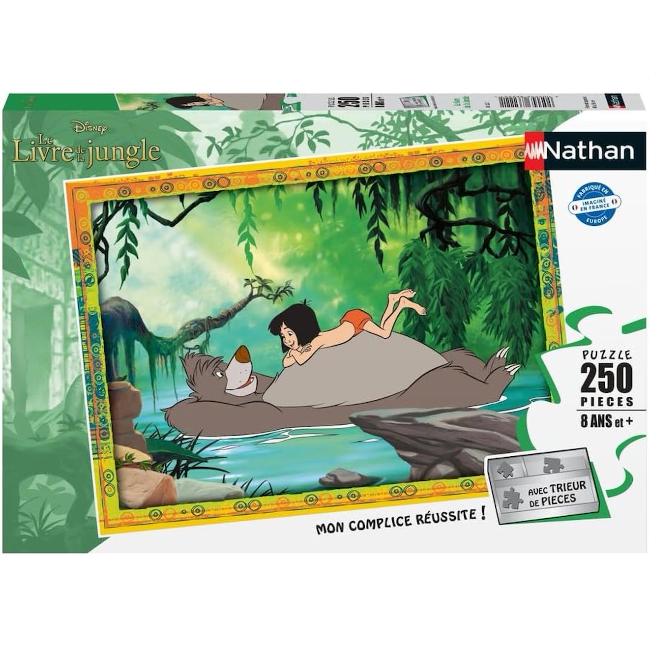 Puzzle Le Livre De La Jungle 250 Pcs Blanc