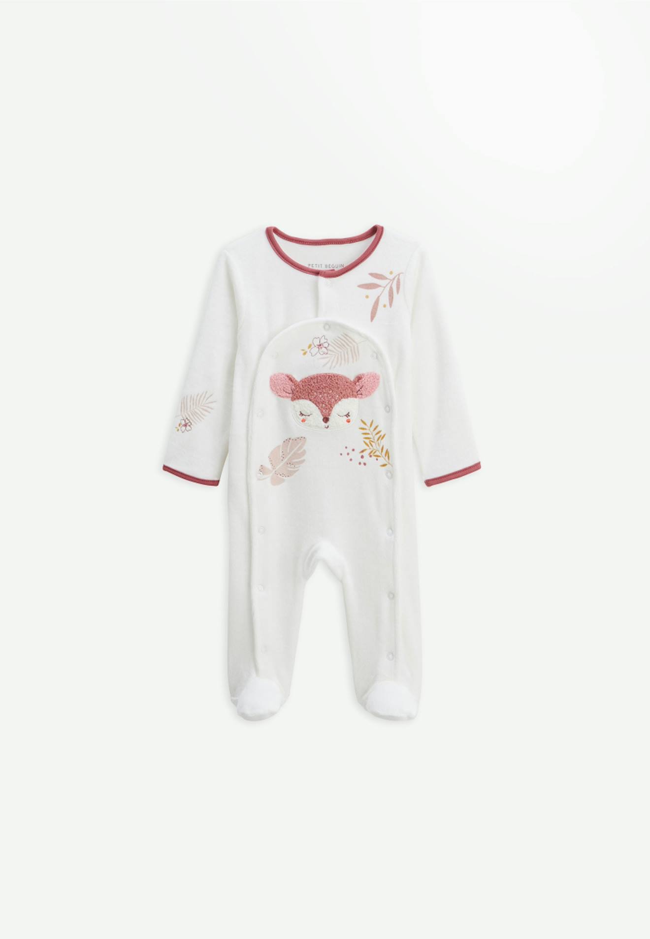 Kit Naissance Bébé 3 Pièces - Pyjama, Body, Doudou Panda - Coton Bio, Label OEKO-TEX - Pour Nouveau-né - 9