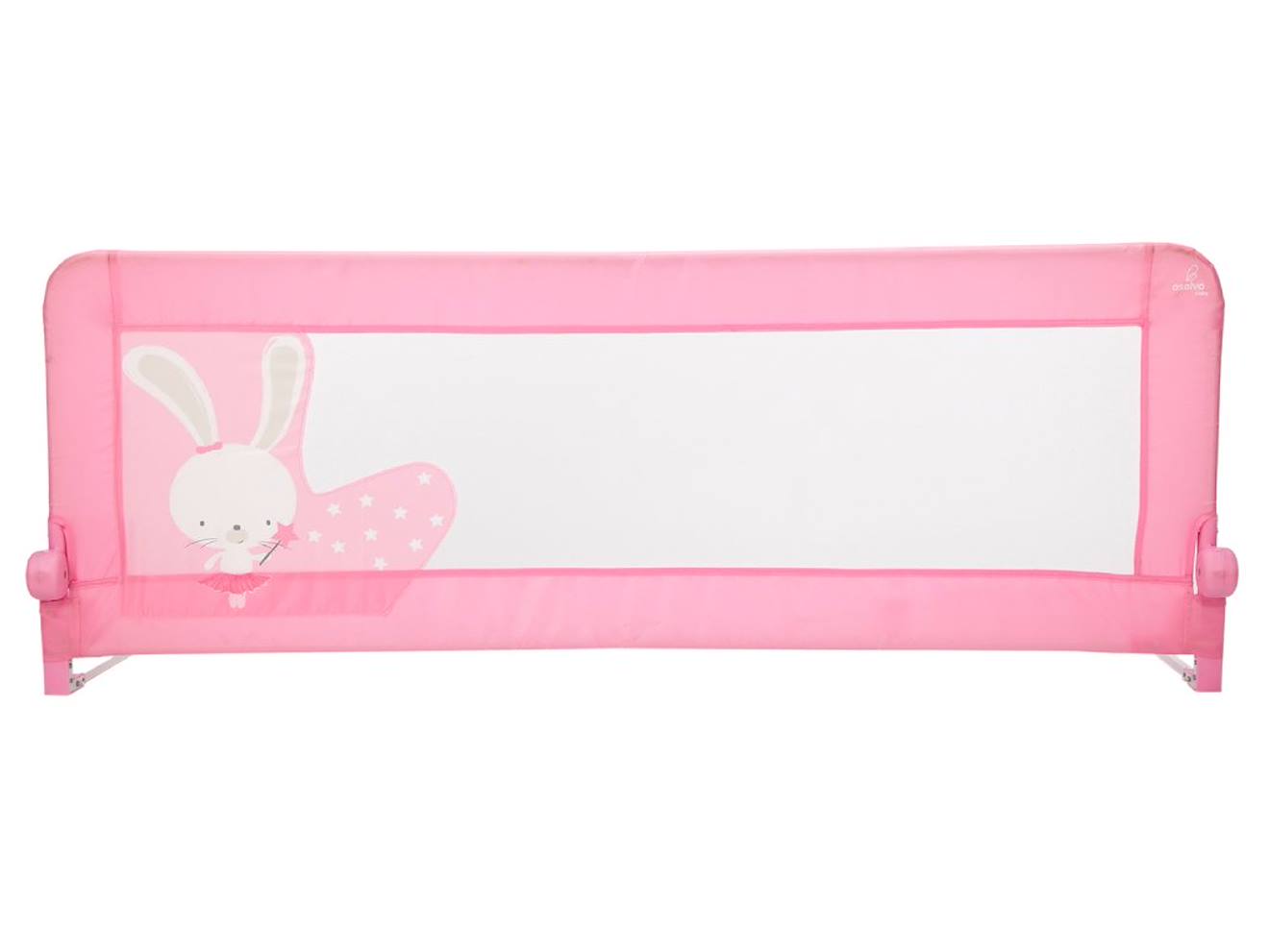 Barrière De Lit Filet 2 En 1 Lapin Rose