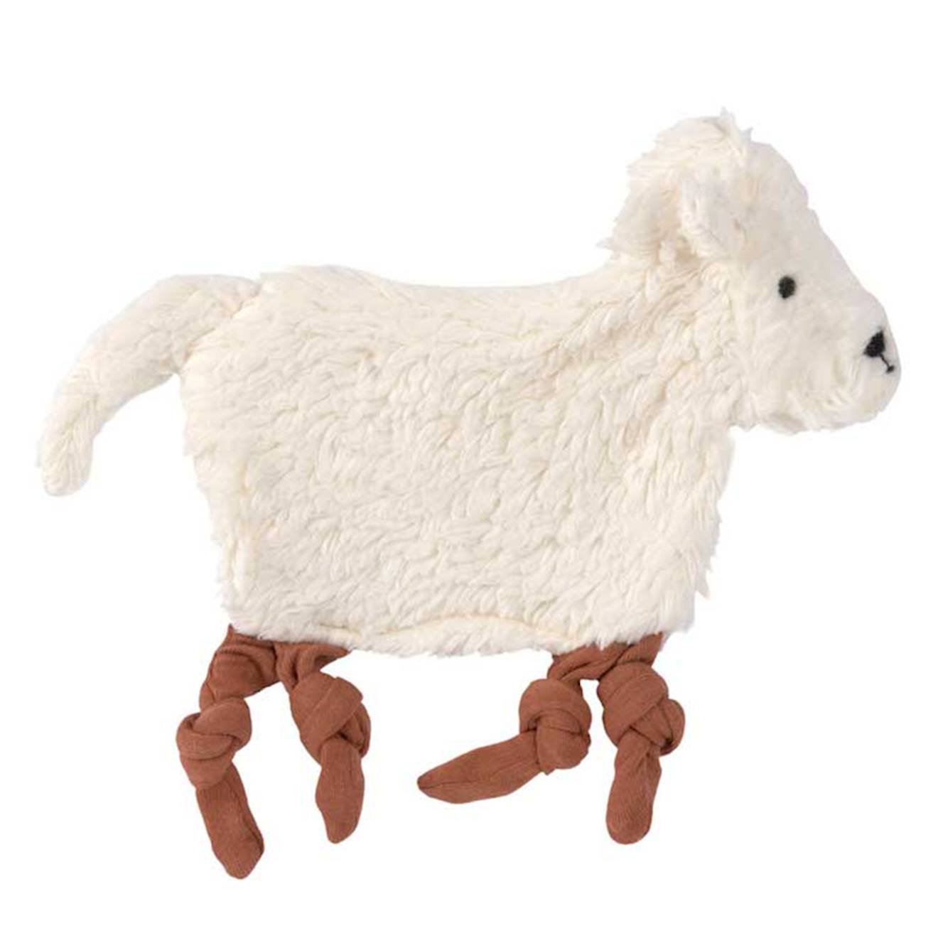 Doudou Plat Mouton Blanc