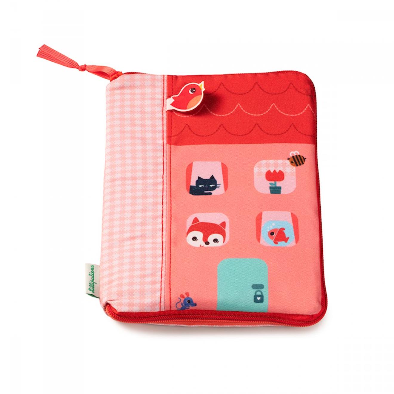 Housse Carnet De Santé Forêt Rose