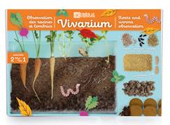 Jouet-Vivarium observation racines et vers de terre
