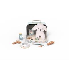 Jouet-Jeux d'imitation-Maison, bricolage et métiers-Valise mon petit chien