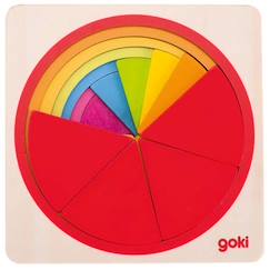 Jouet-Jeux éducatifs-Puzzles-Puzzle circulaire 21 pièces