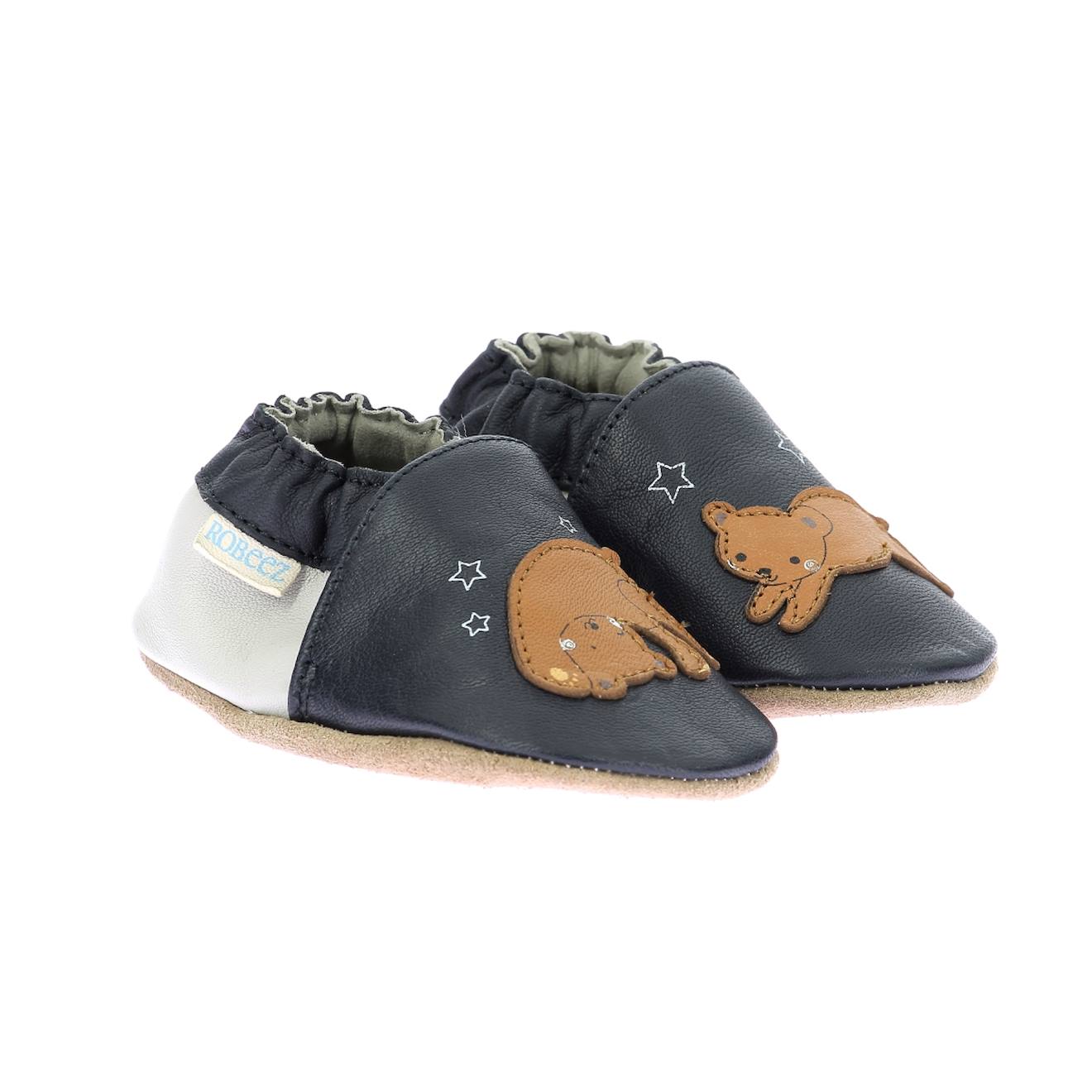Chaussons Circus Happines Bleu Fonce