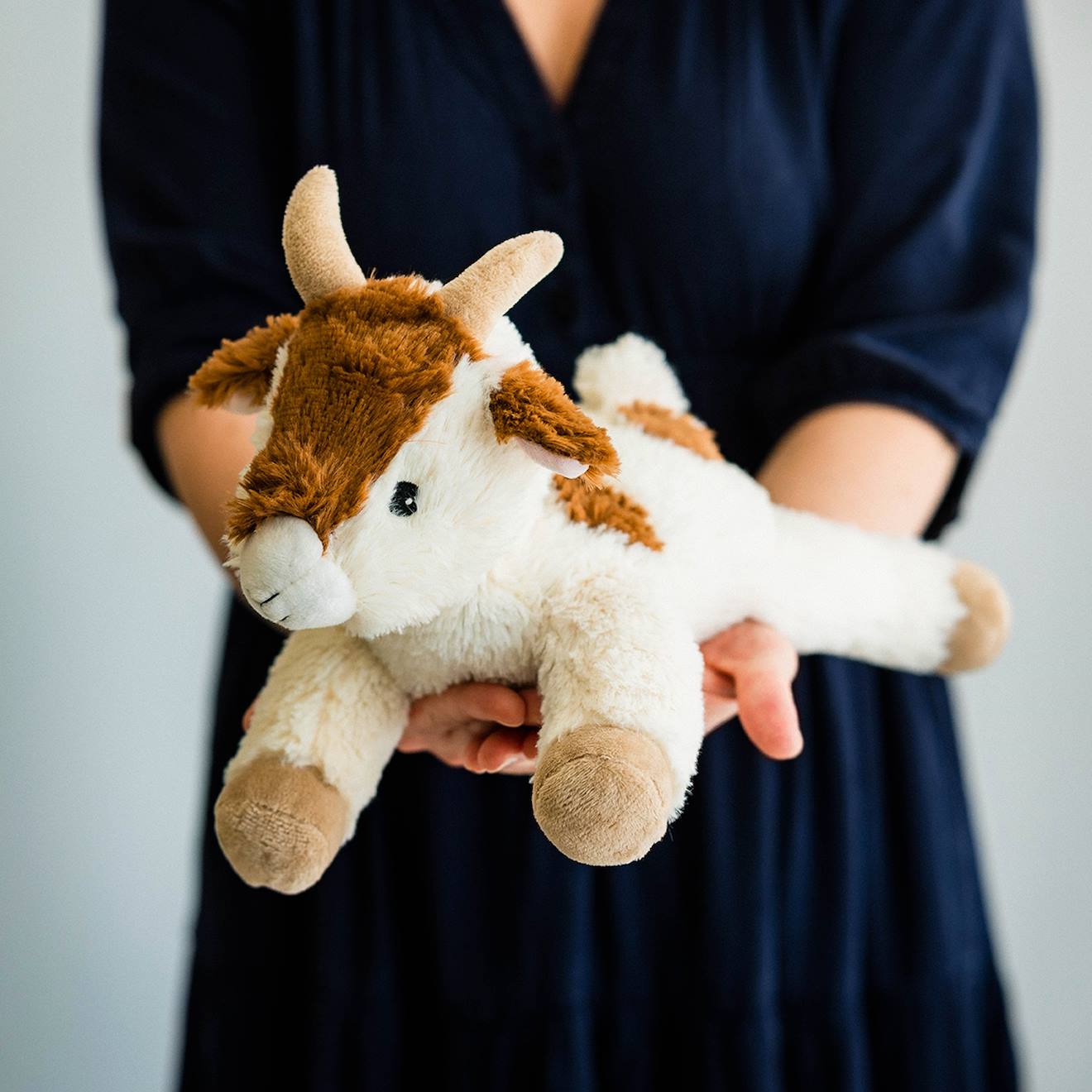 Peluche Bouillotte Chevreau Beige (Warmies) - Image 1