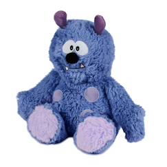 Jouet-Premier âge-Peluche bouillotte monstre