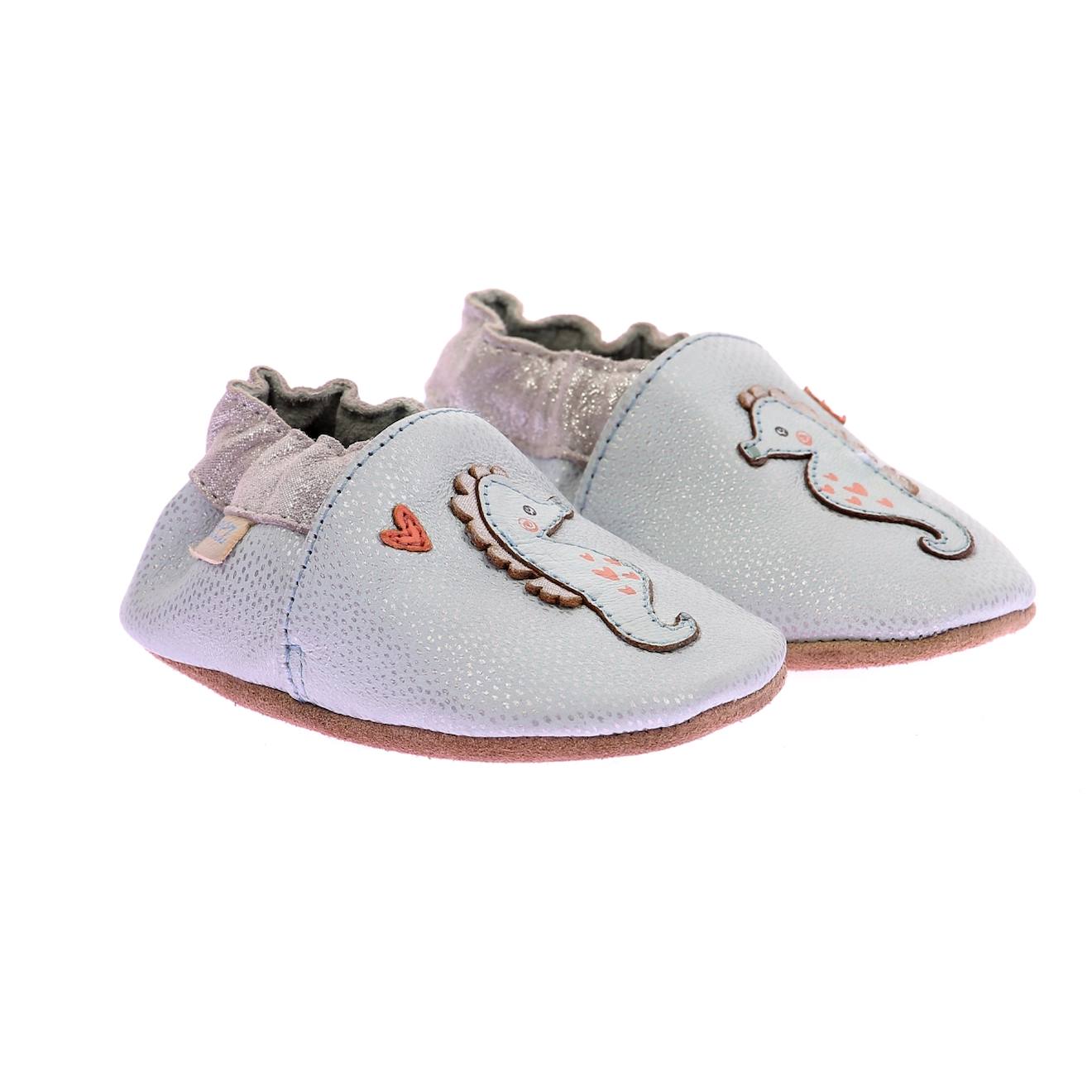 Chaussons Bébé Seahorse Land Bleu Ciel