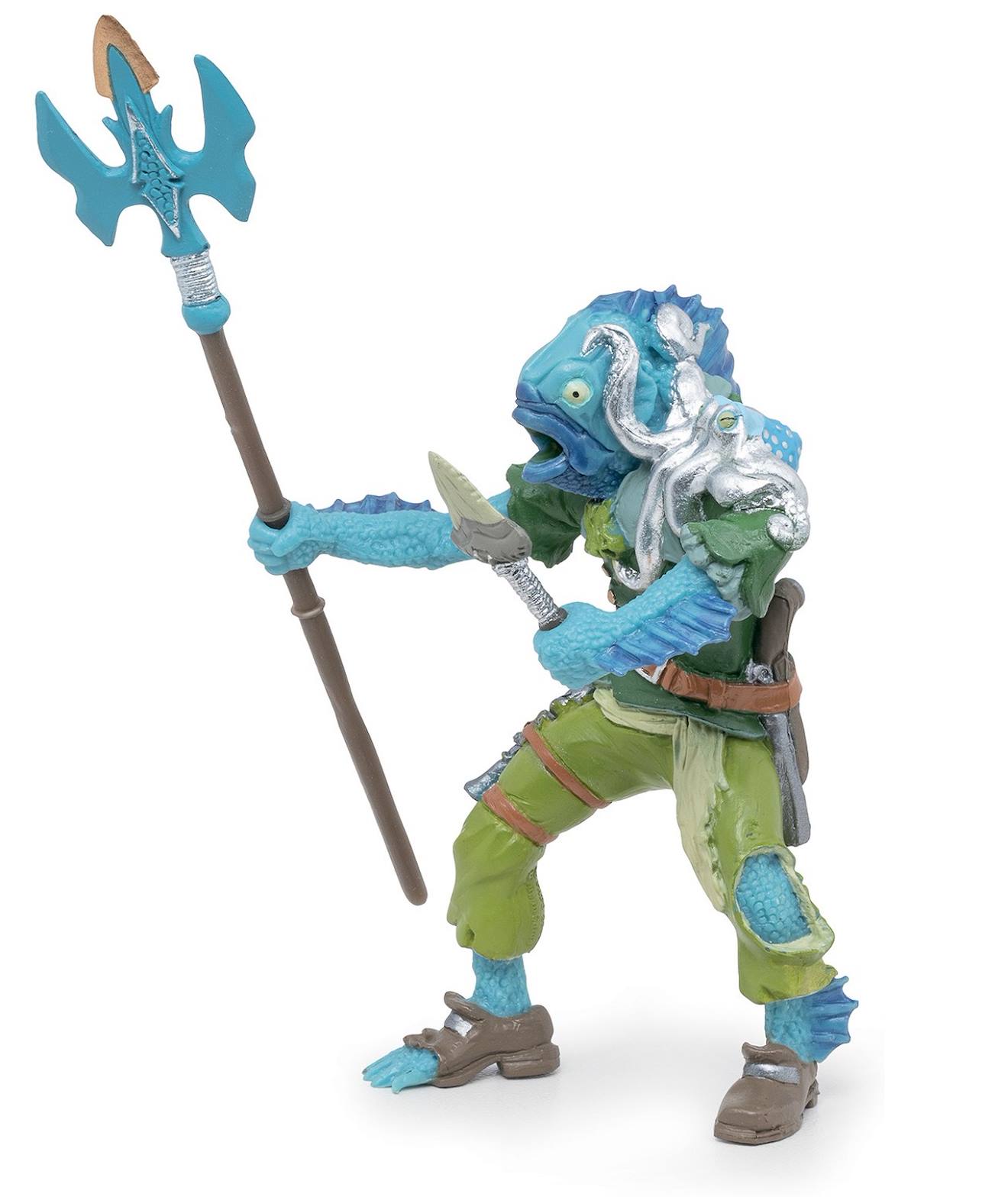 Figurine Pirate Mutant Poisson Bleu