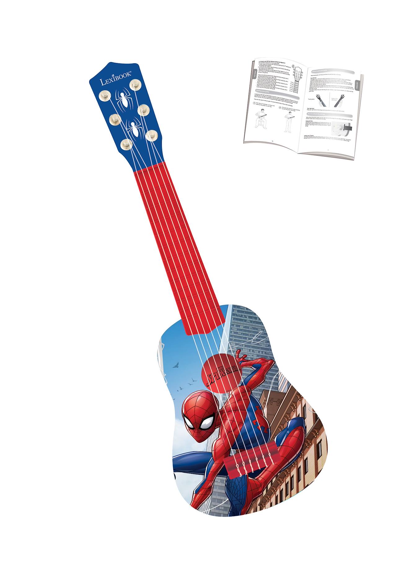 Lexibook - Ma Première Guitare Spider-man Bleu