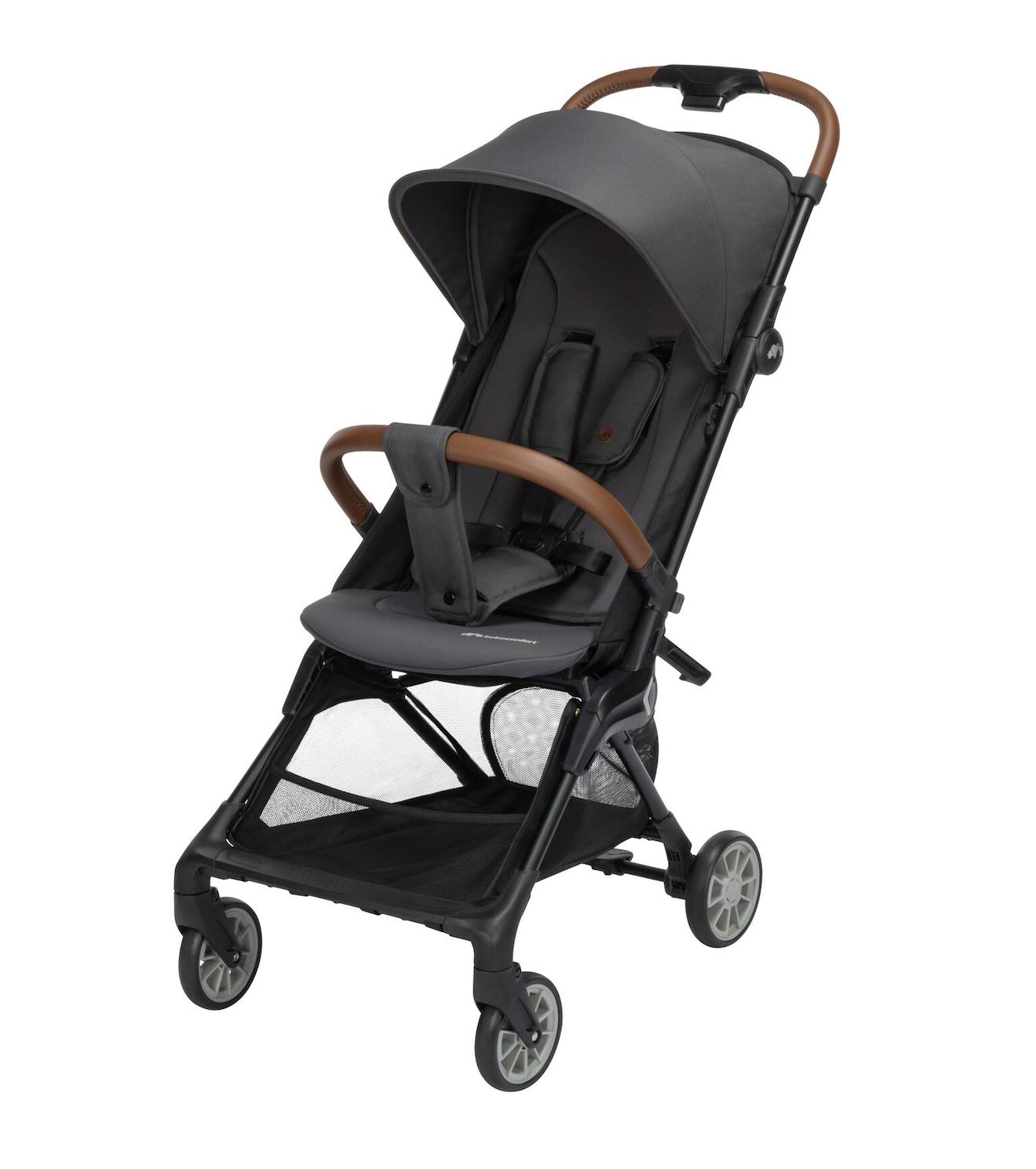 Poussette Naissance Ultra Compacte Zephir, Compatible Cabine Graphite Mineral