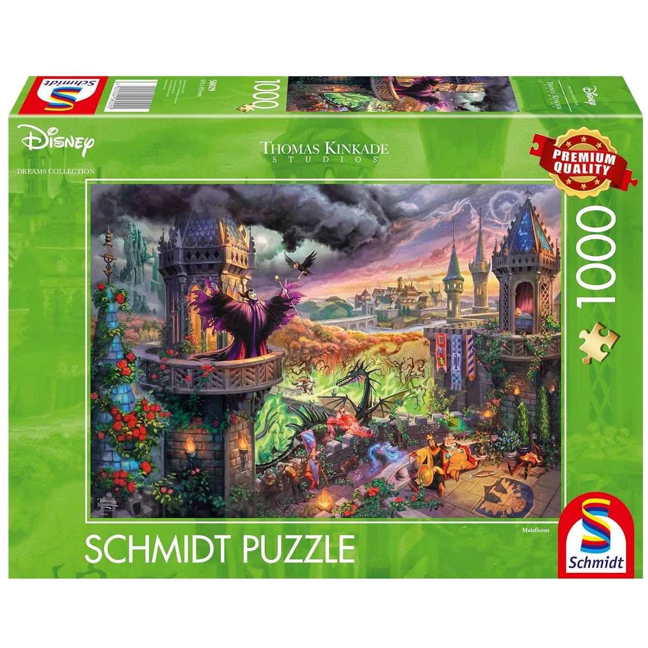 Puzzle Maléfique 1000 Pcs Vert
