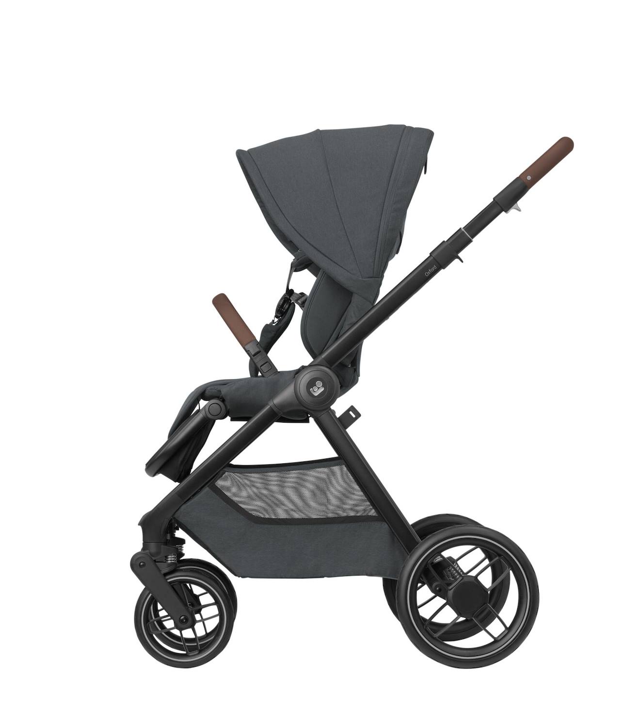Poussette Naissance Oxford Avec Nacelle Sense Graphite Twillic (Maxi-Cosi) - Image 1