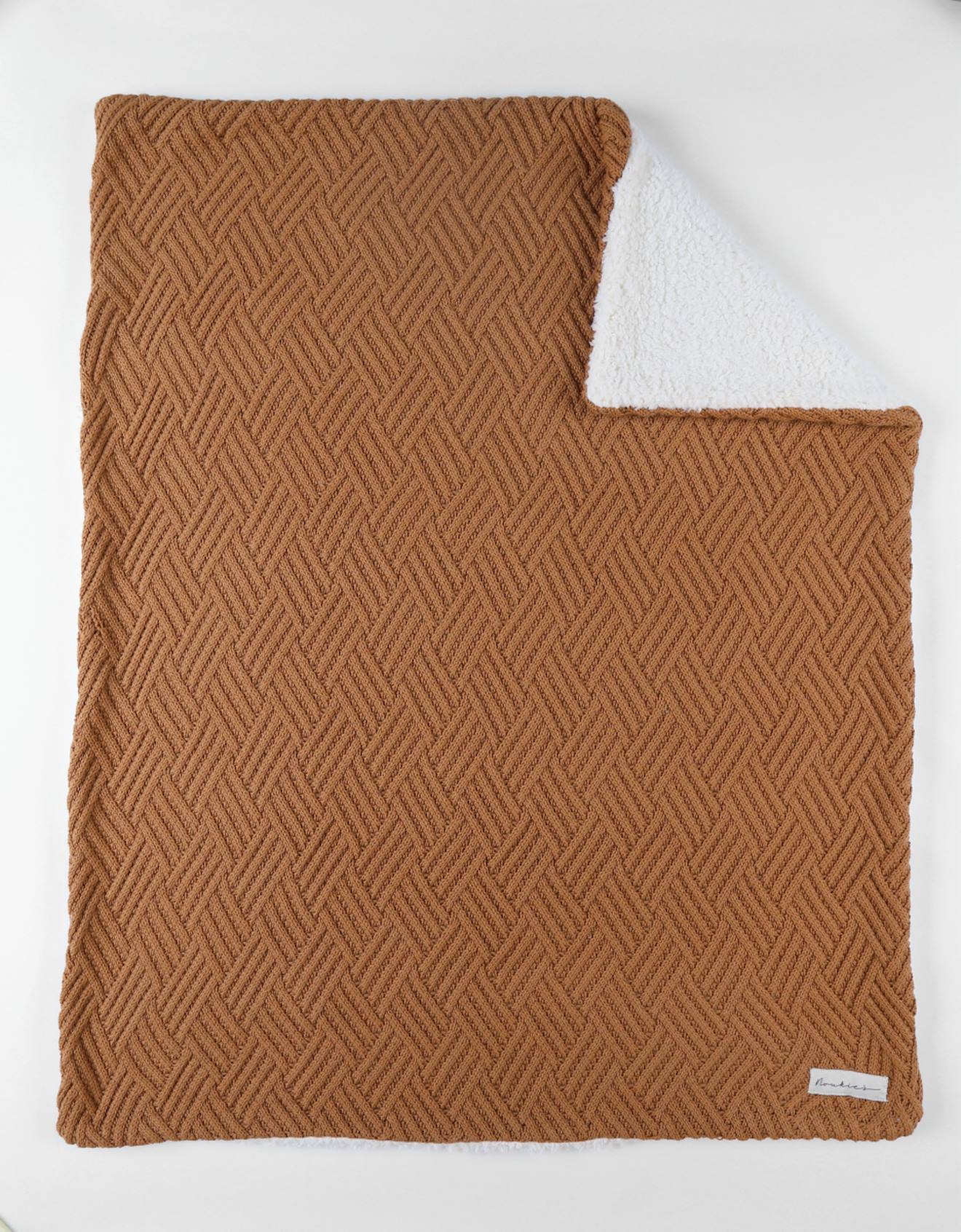 Couverture En Coton Biosherpa Marron